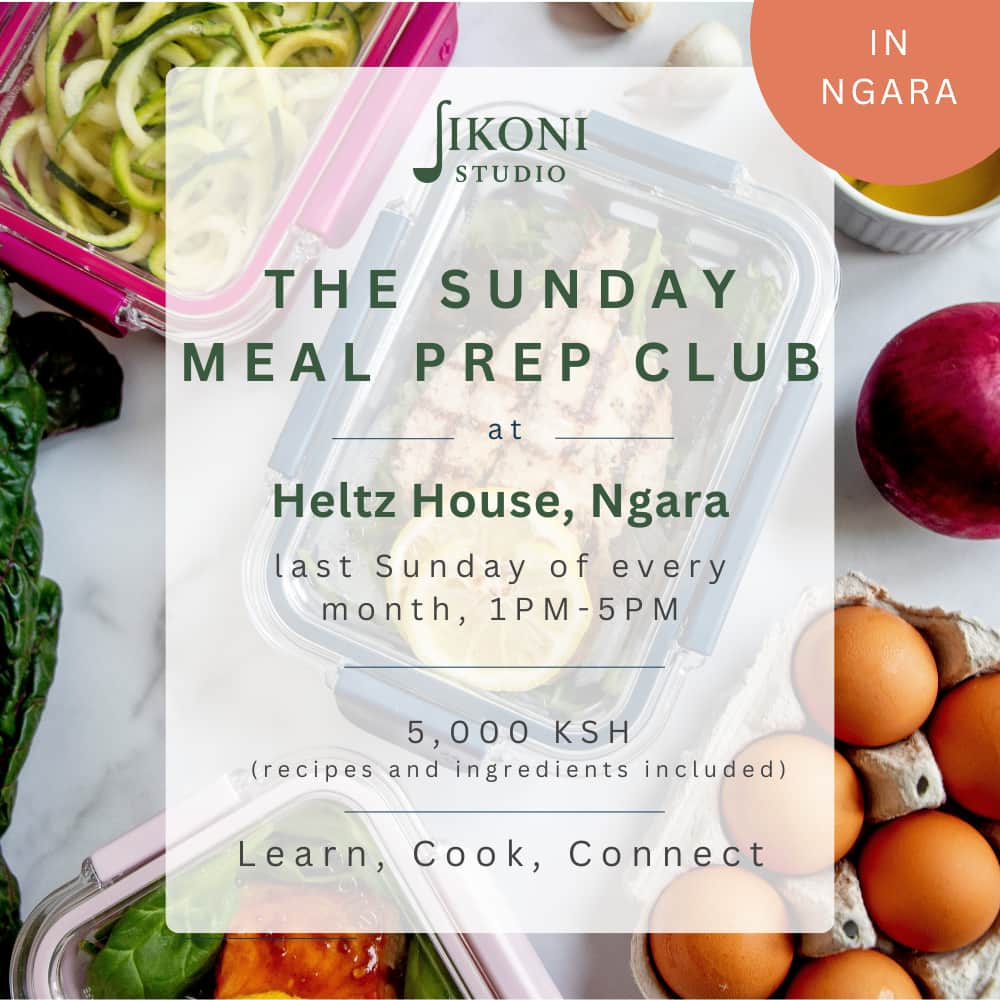 Sunday Meal Prep Club - 27 September - Poster 1
