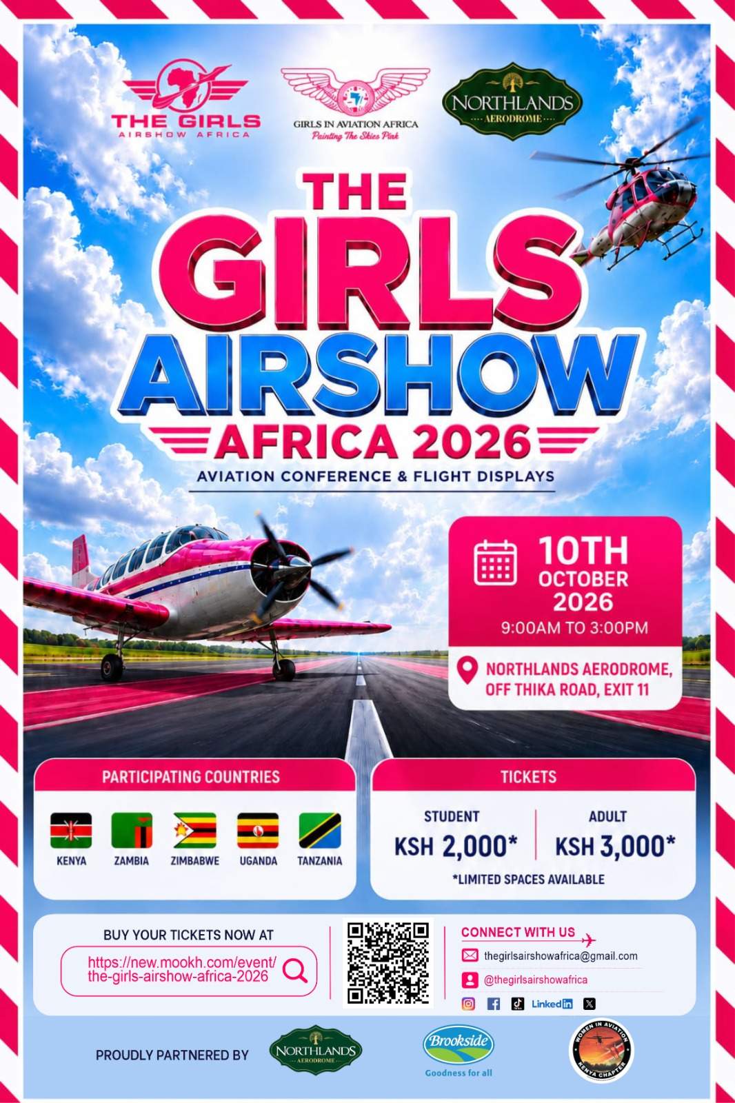 The Girls Airshow Africa 2026 - Poster 1
