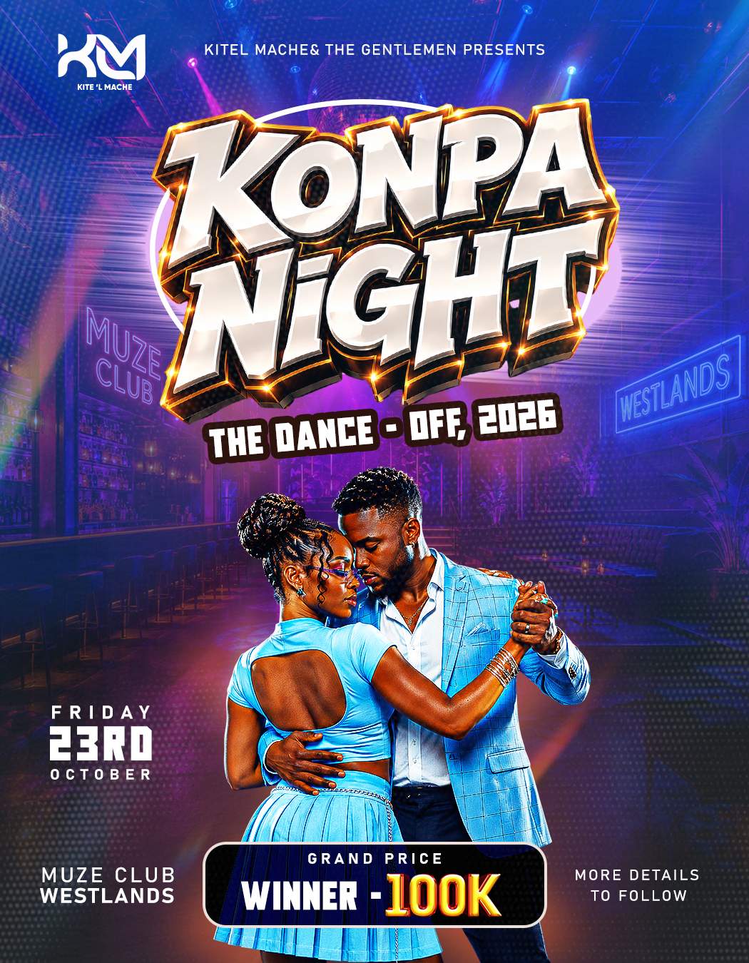 Konpa Night  - Poster 1