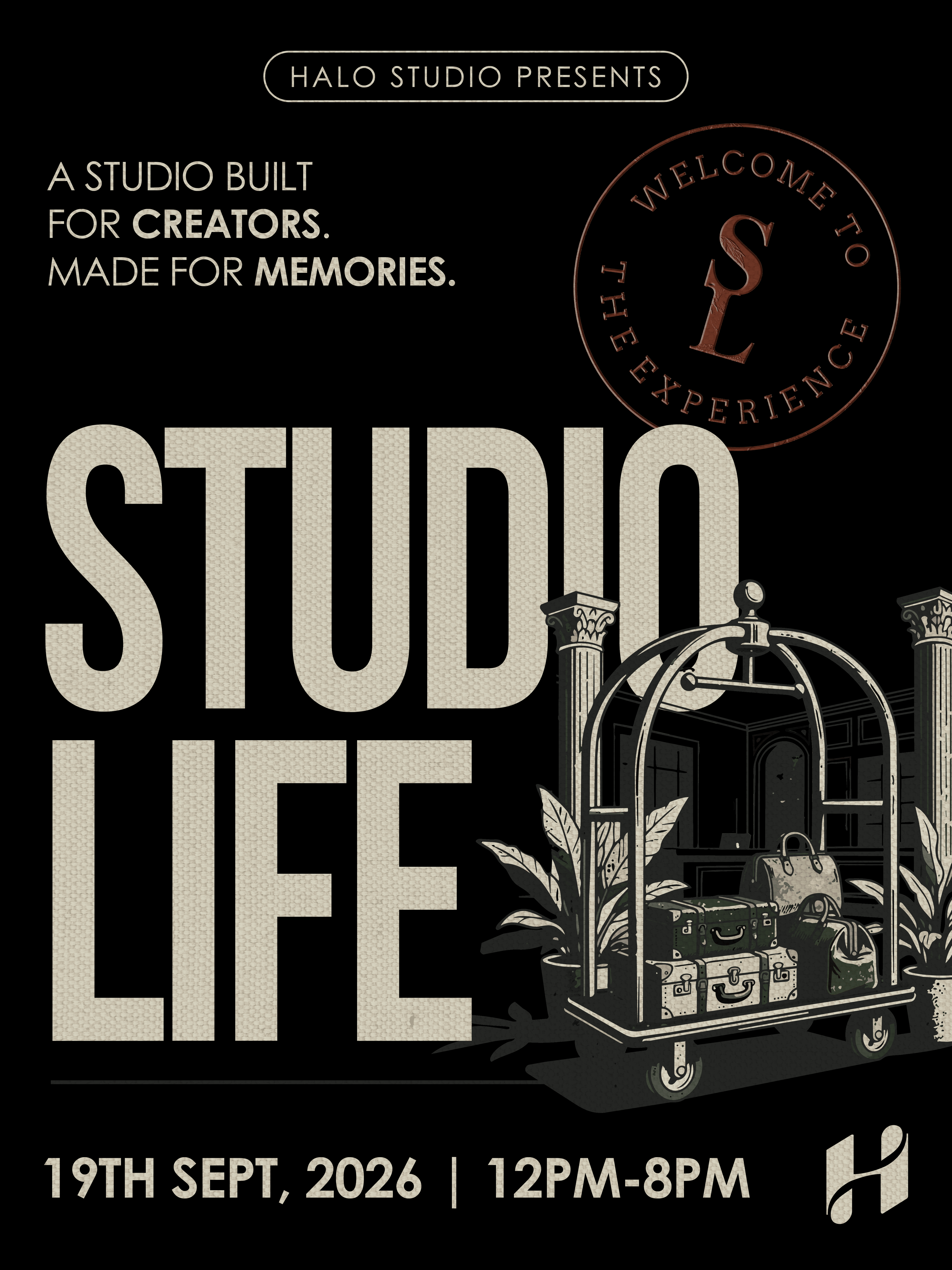 HALO STUDIO PRES: STUDIO LIFE - Poster 1