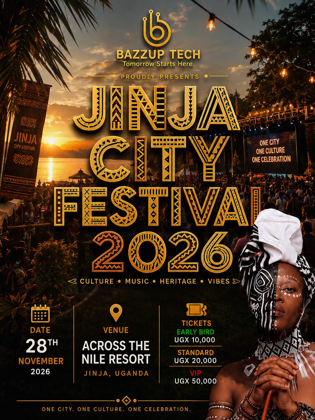JINJA CITY FESTIVAL 2026 - Poster 1
