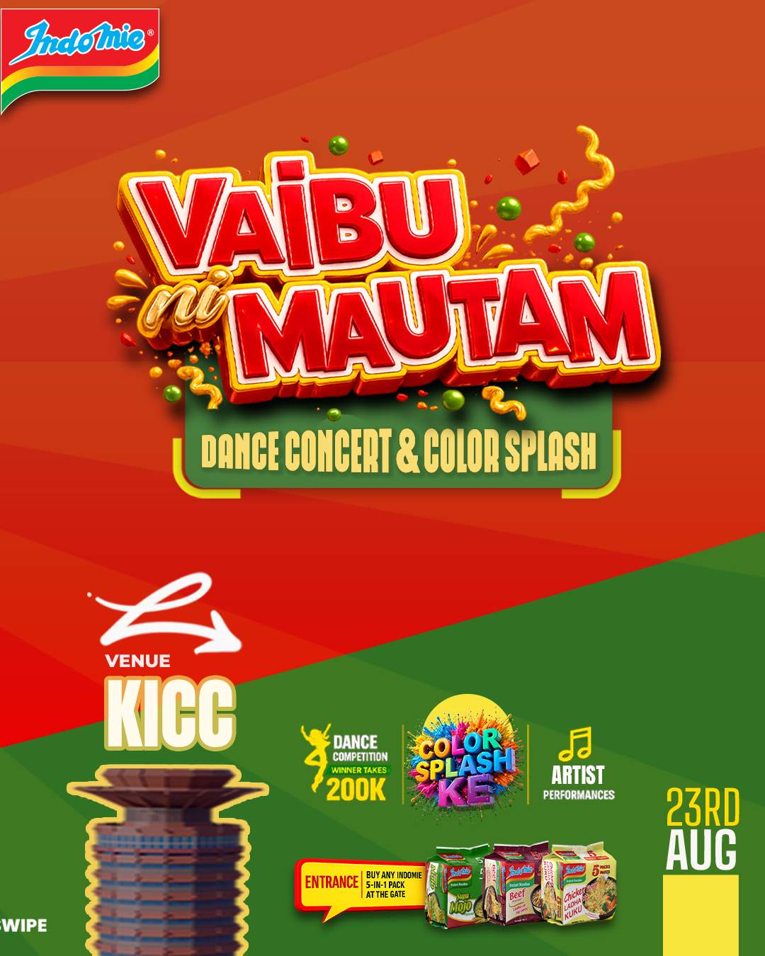 Vaibu Ni Mautam Dance Concert - Poster 2