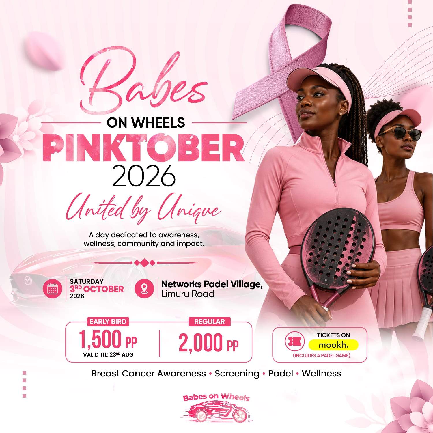 Babes on Wheels Pinktober  - Poster 1