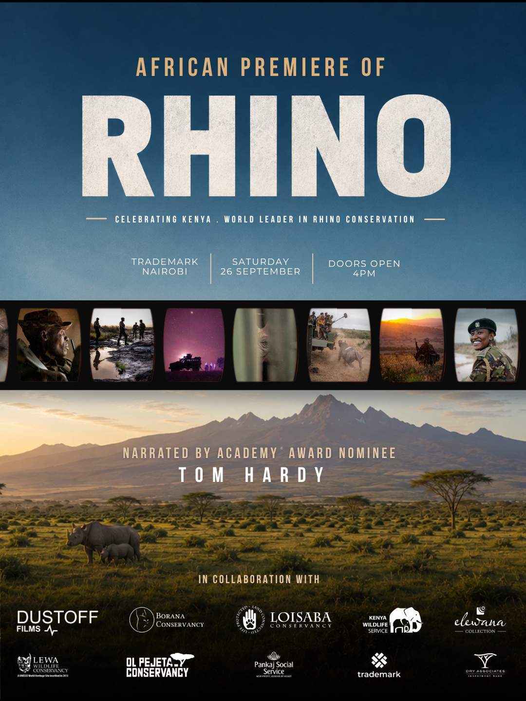 RHINO: African Premiere | Celebrating World Rhino Day 2026 - Poster 1