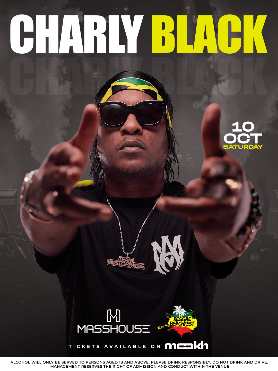 Masshouse Pres. Charly Black - Poster 1