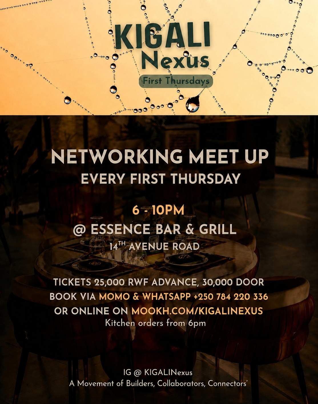 KIGALI Nexus - Networking Meet Up Pt. 3 - Poster 2
