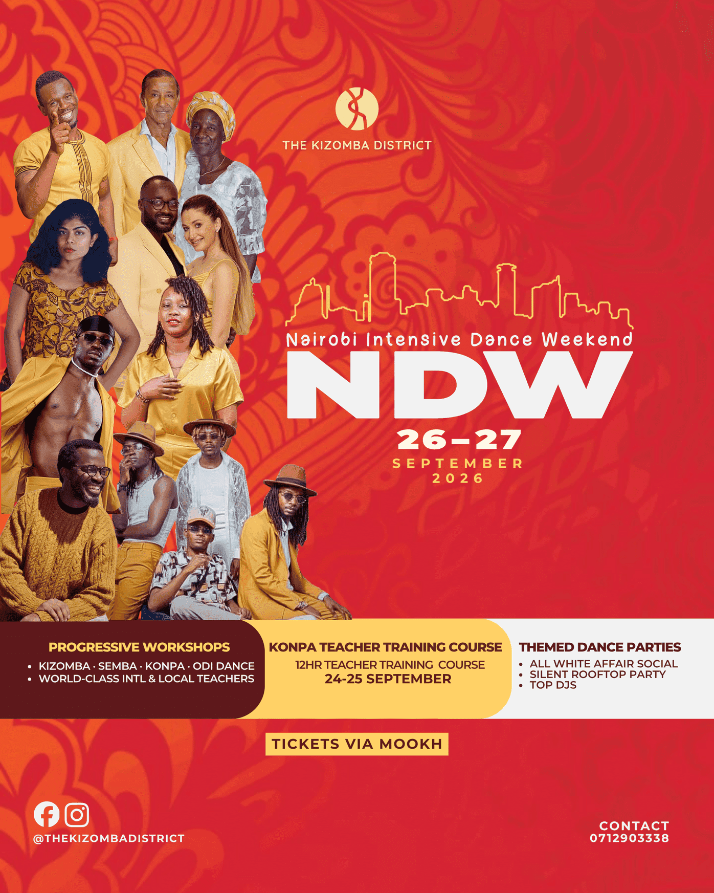 Nairobi Intensive Dance Weekend - Poster 2