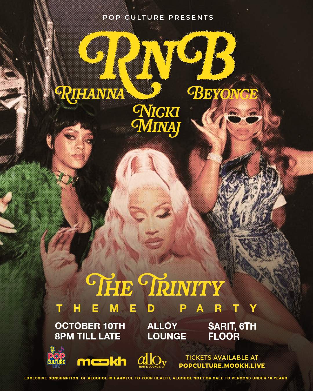Rihanna Nicki Beyonce Themed Party - Poster 1