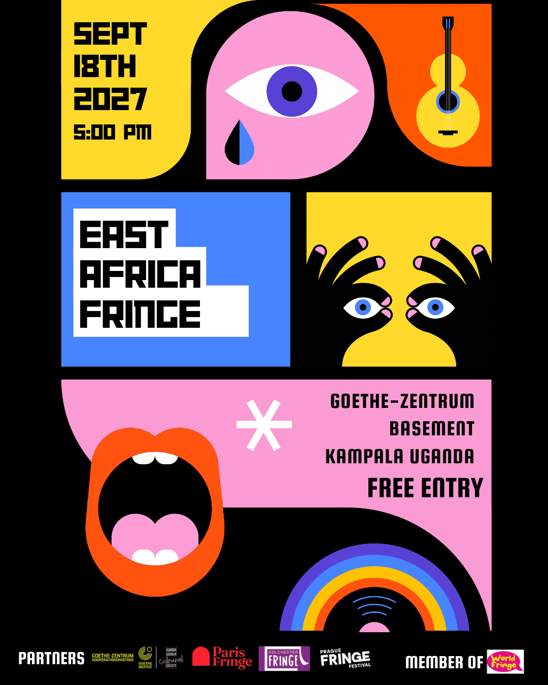 East Africa Fringe - Poster 1