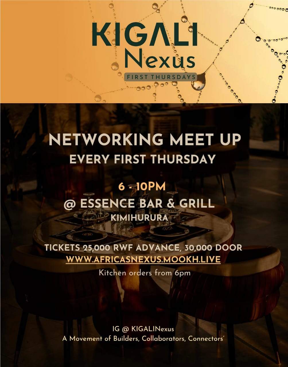 KIGALI Nexus Networking Meet Up Pt. 3 - Poster 2