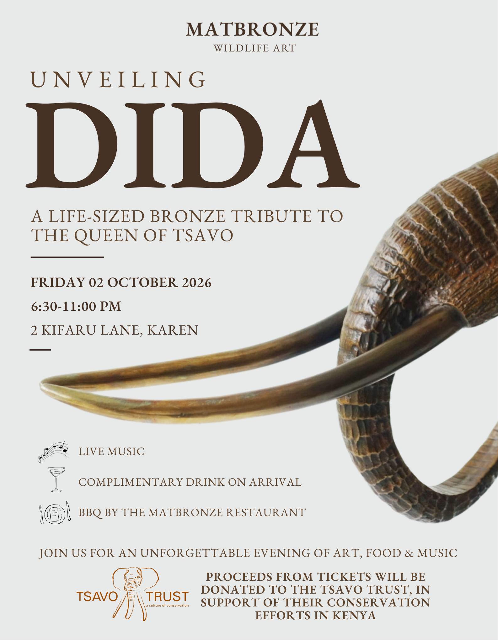 Bronze Nights Exhibition - Unveiling Dida