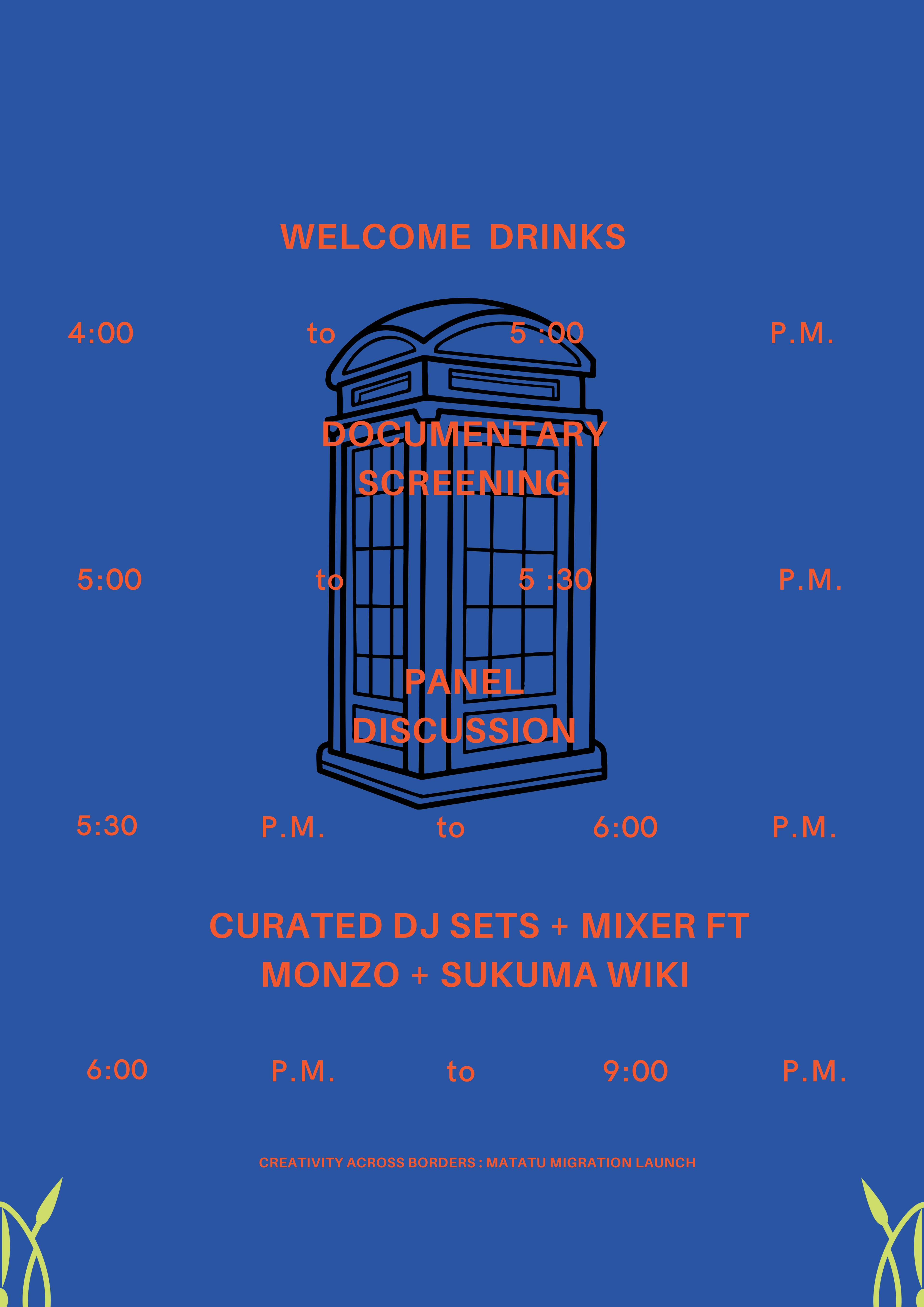Creativity Across Borders : Matatu Migration Launch - Poster 2
