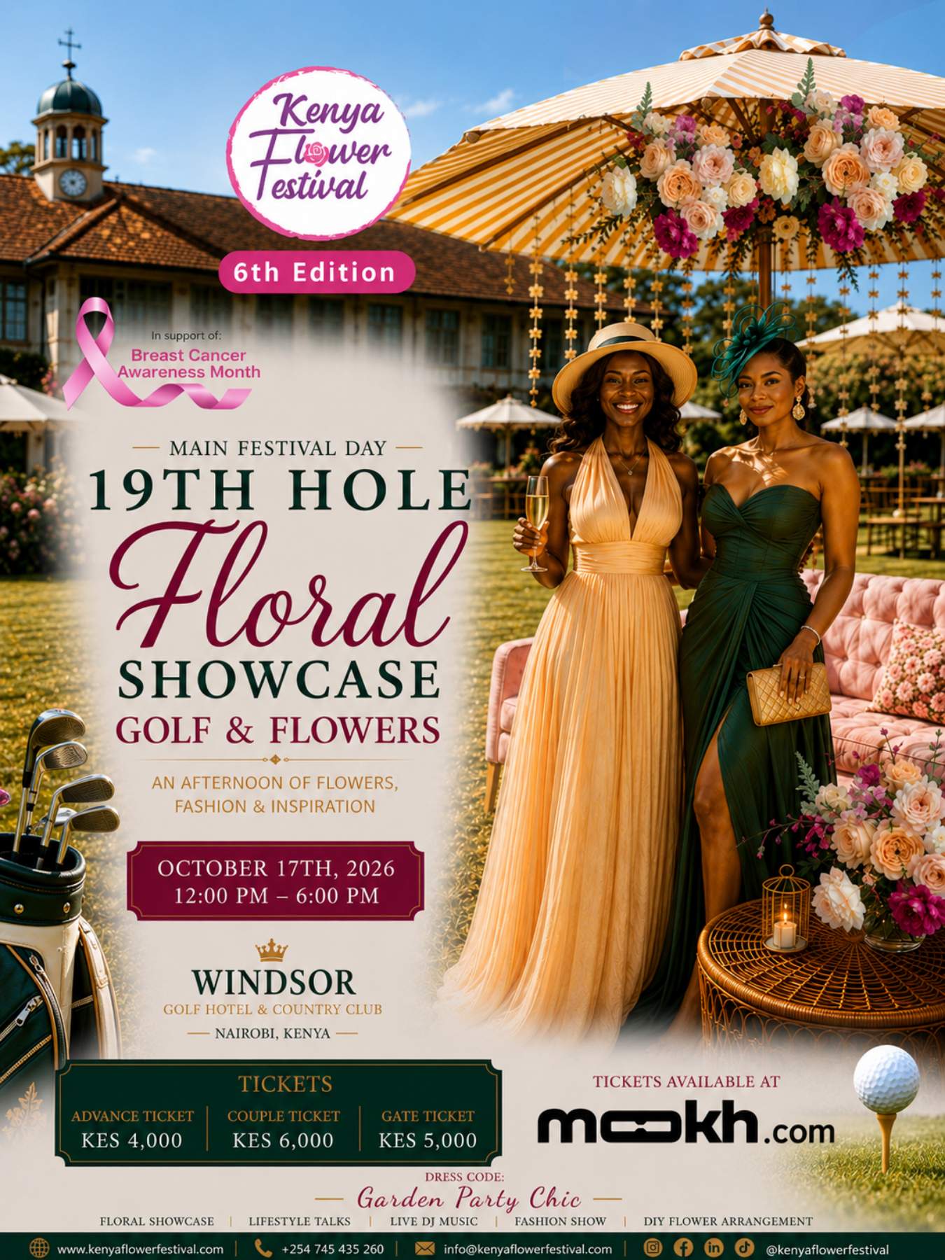Kenya Flower Festival - Poster 1