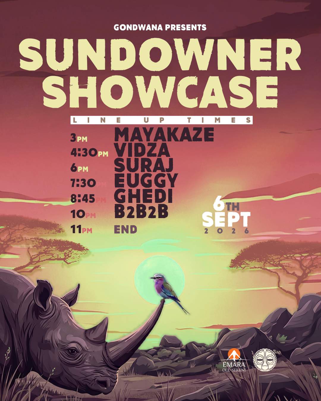 Sundowner Showcase IV - Poster 2
