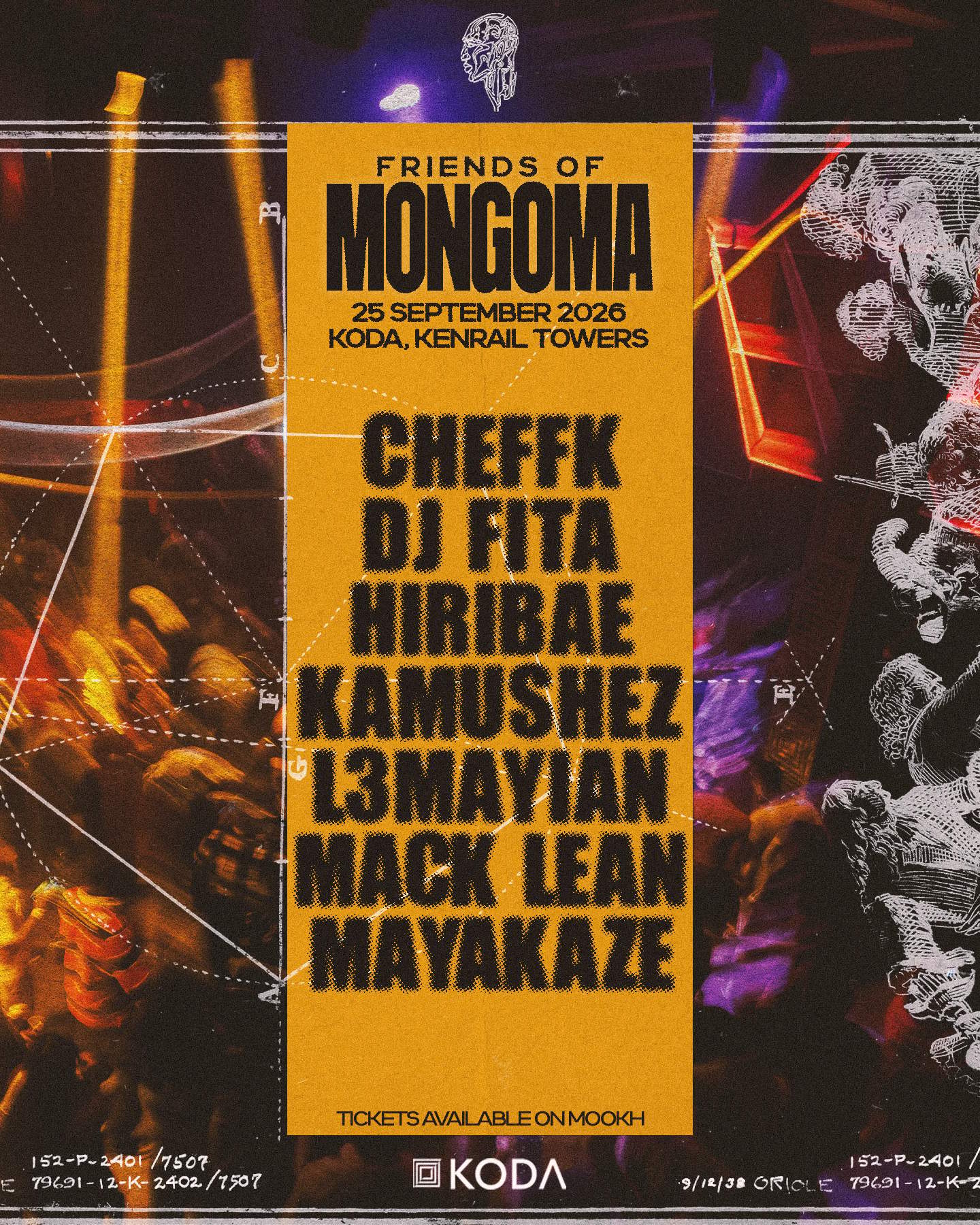 FRIENDS OF MONGOMA XXX - Poster 1