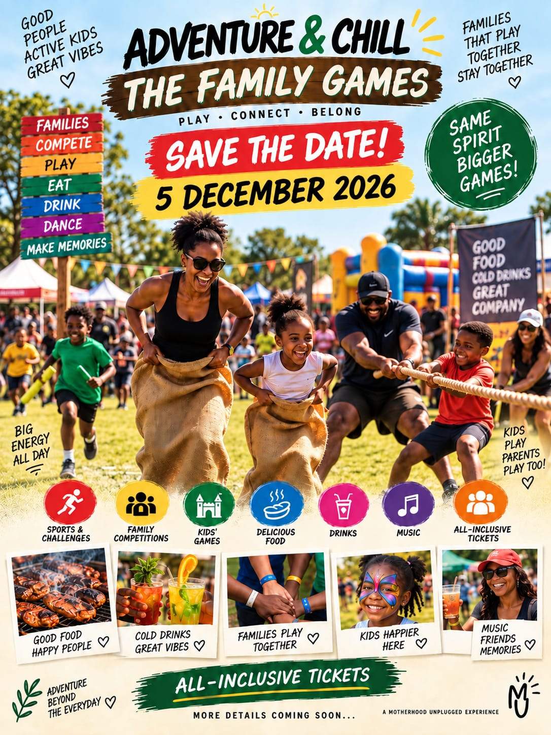 Adventure & Chill Family Games - Poster 2
