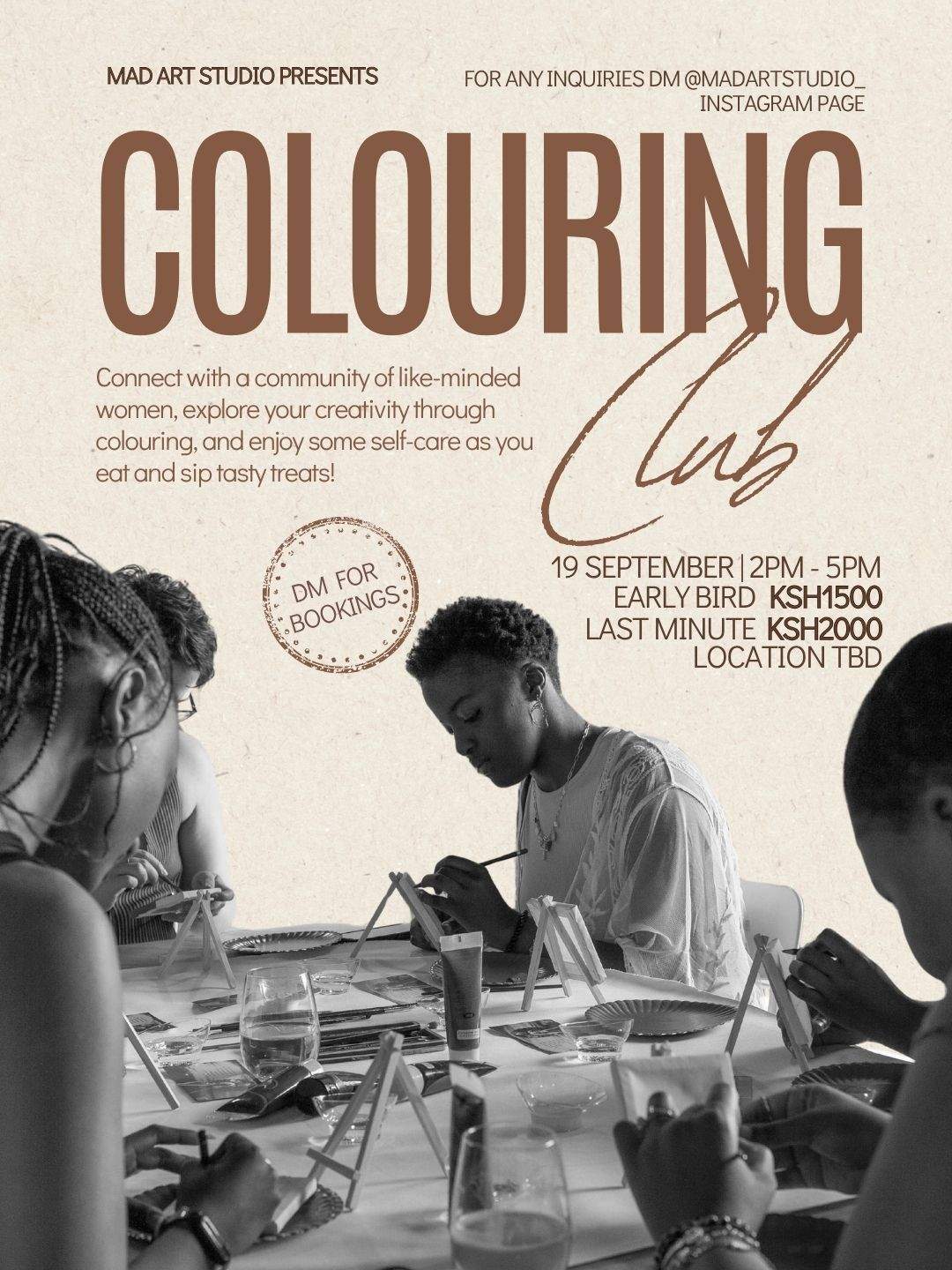 Colouring Club - Poster 1