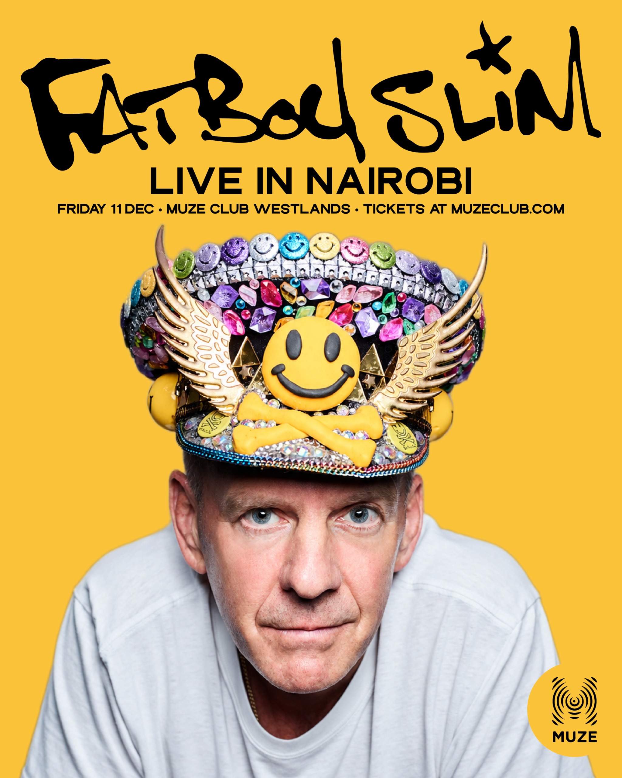 MUZE Club pres. Fatboy Slim: LIVE IN NAIROBI - Poster 1