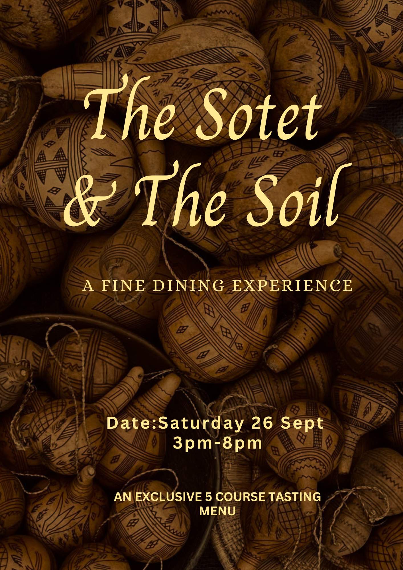 The Sotet and The Soil - Poster 1