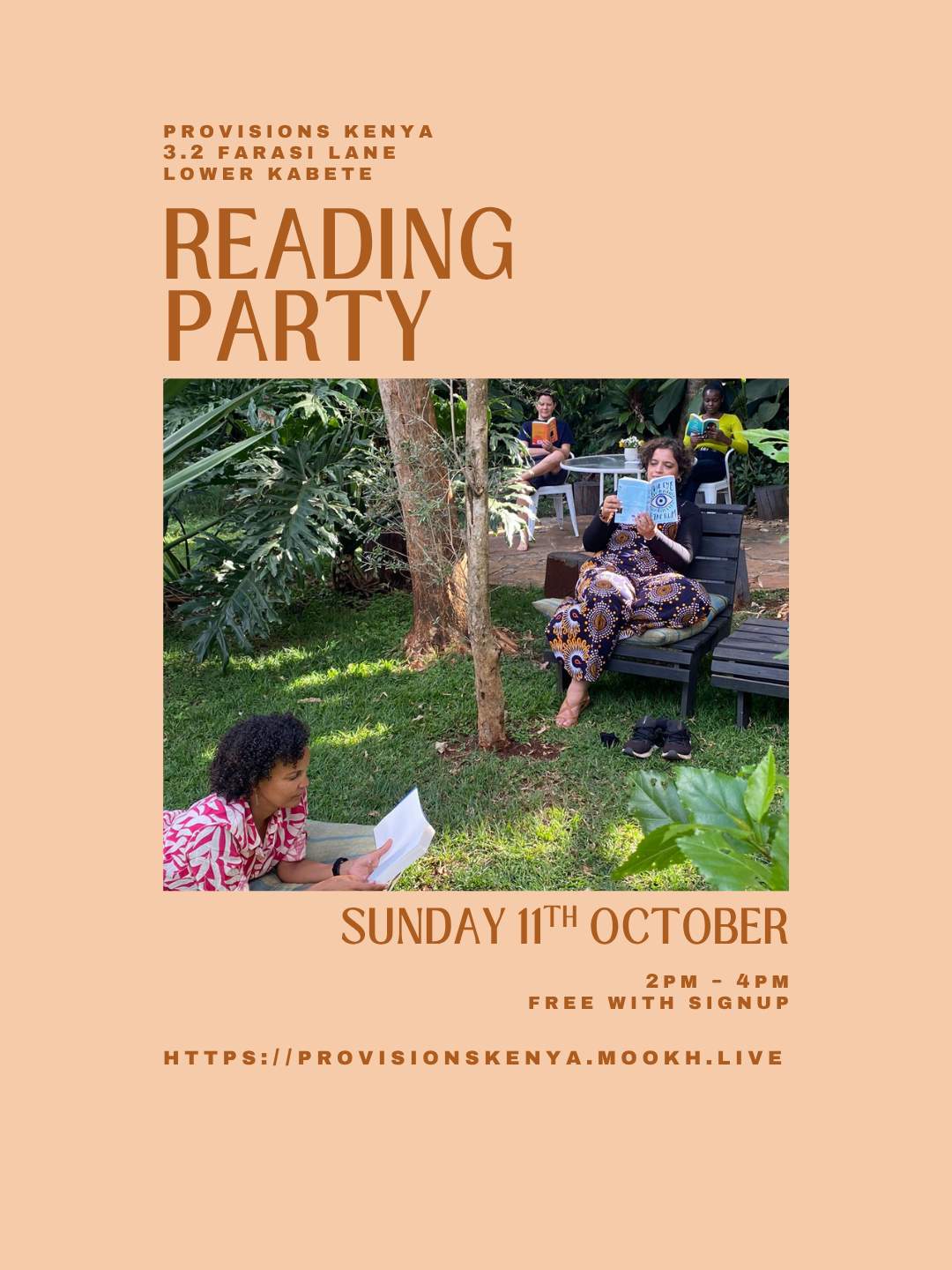 Reading Party - Poster 1