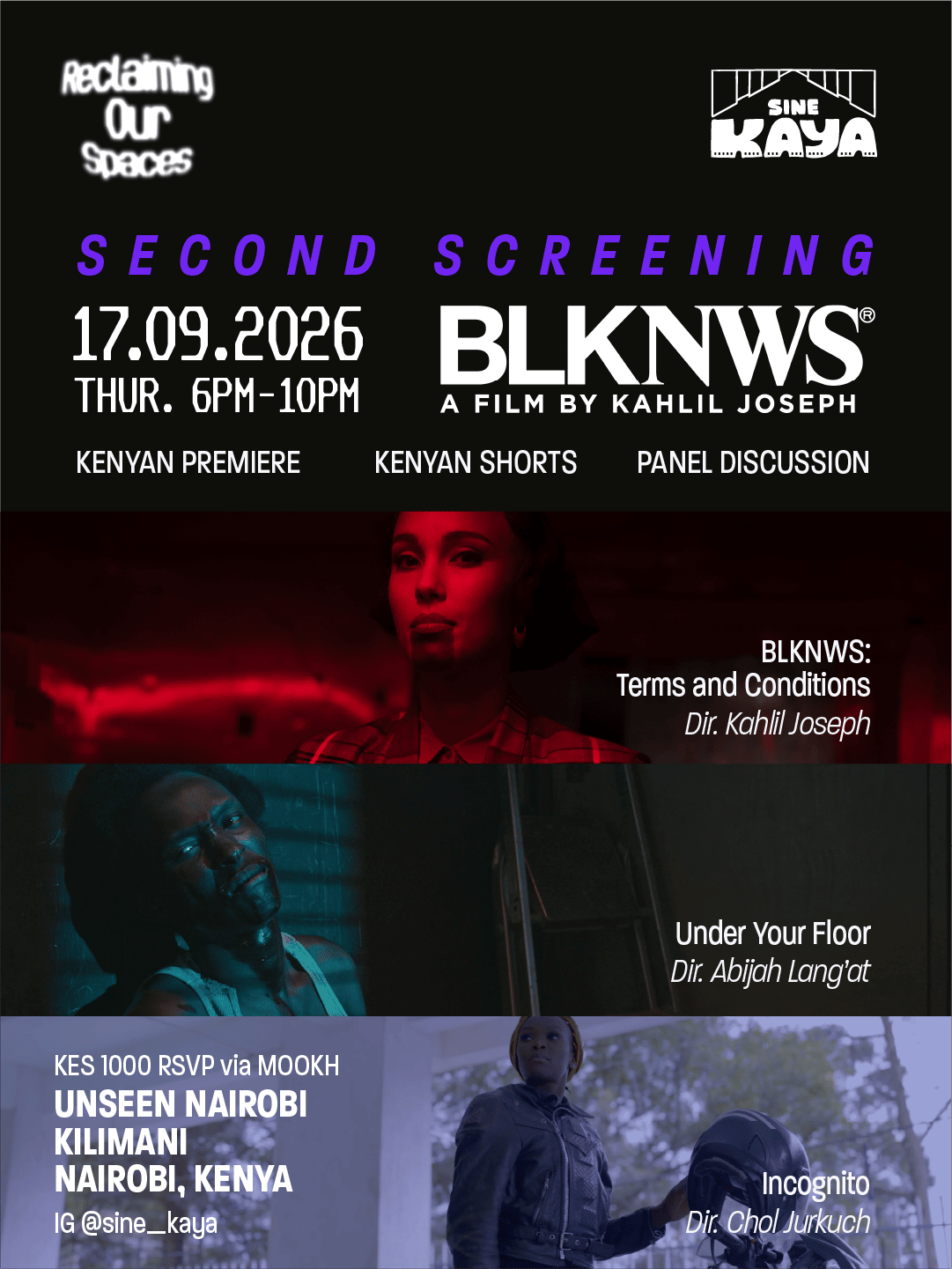 BLKNWS: Terms & Conditions (2025) Premiere & Reclaiming Our Spaces 2nd Edition