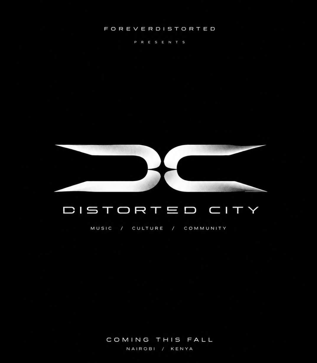 distorted city - Poster 1