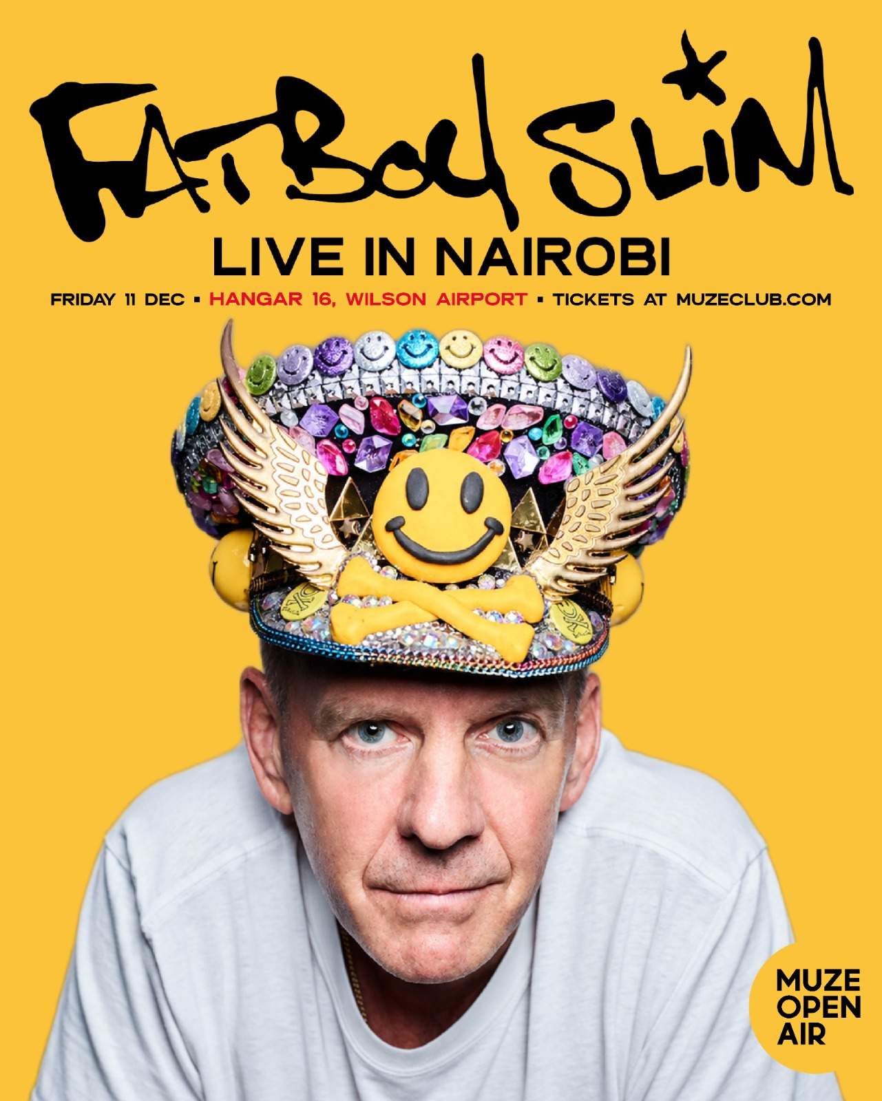 MUZE Club pres. Fatboy Slim: LIVE IN NAIROBI - Poster 1