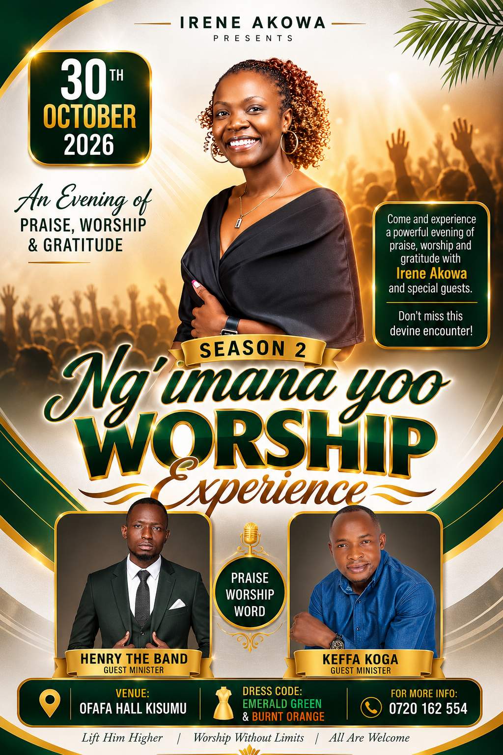 LIVE WORSHIP EXPERIENCE - Poster 2