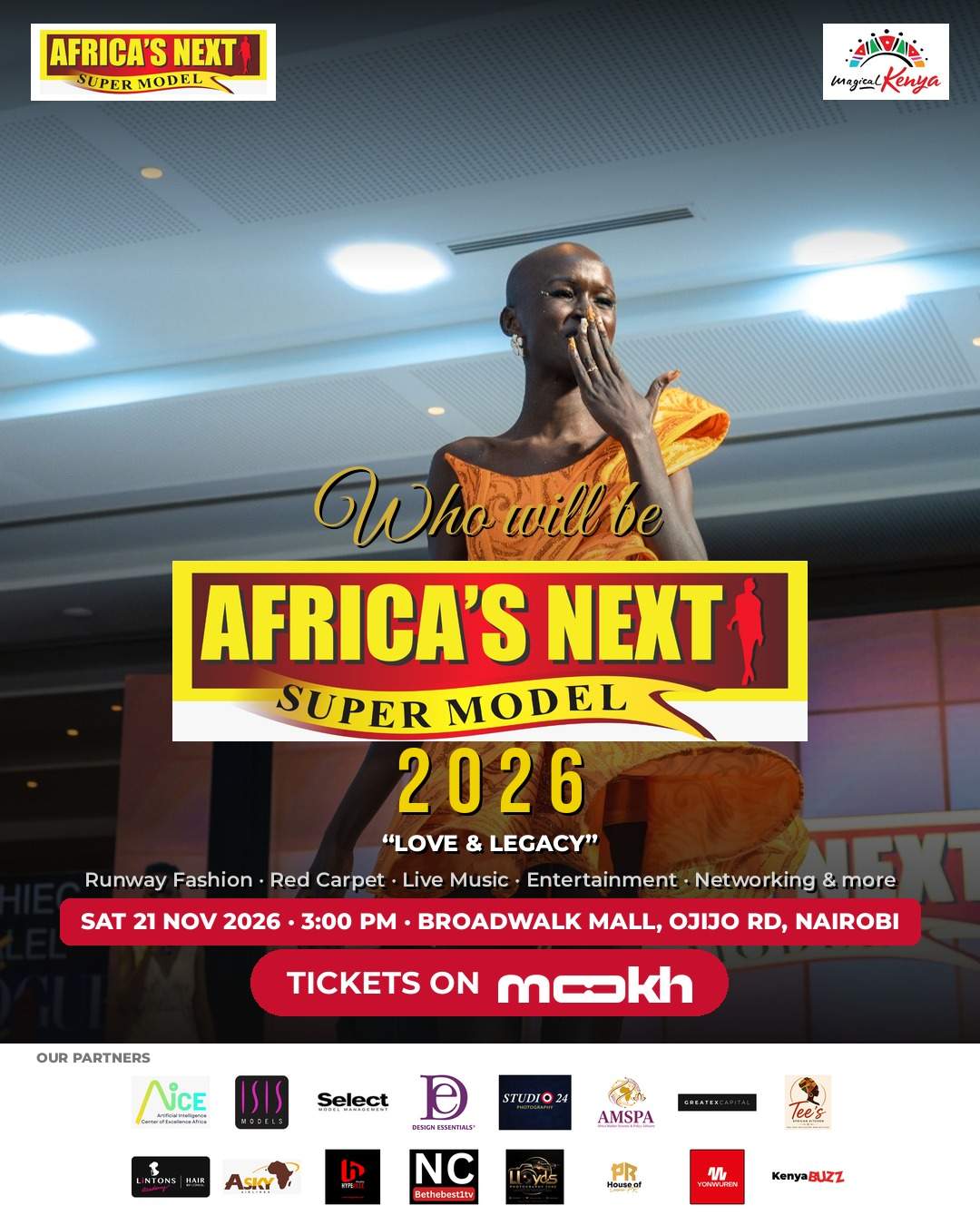 AFRICA NEXT SUPER MODEL - Poster 1
