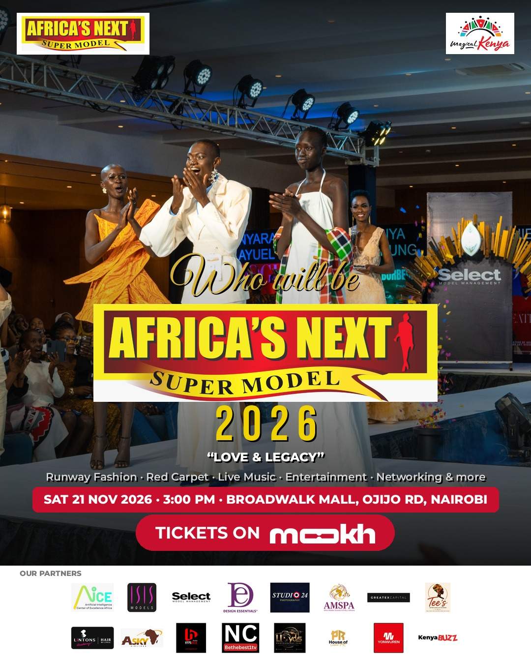 AFRICA NEXT SUPER MODEL - Poster 2