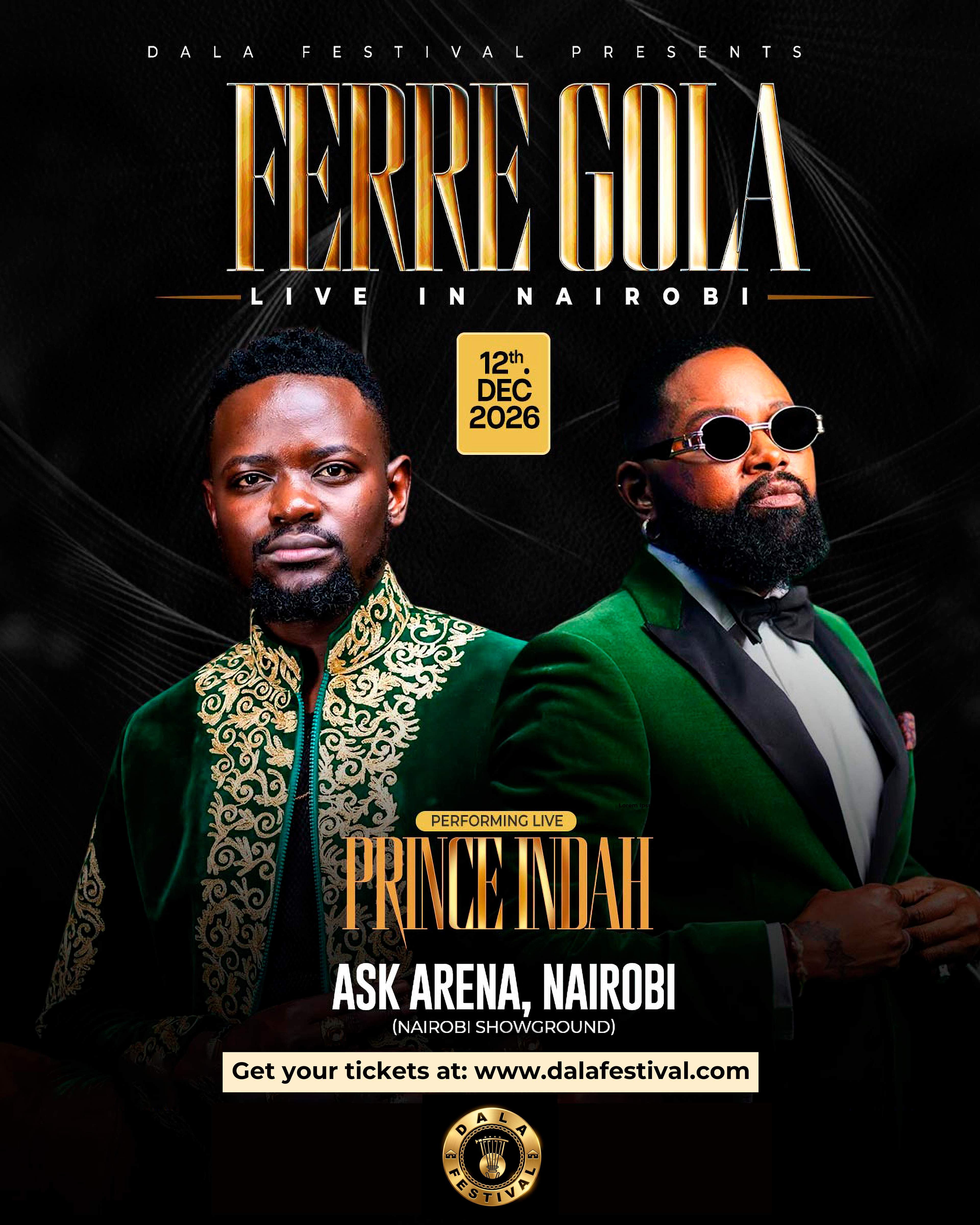 FERRE GOLA LIVE IN NAIROBI - Poster 5