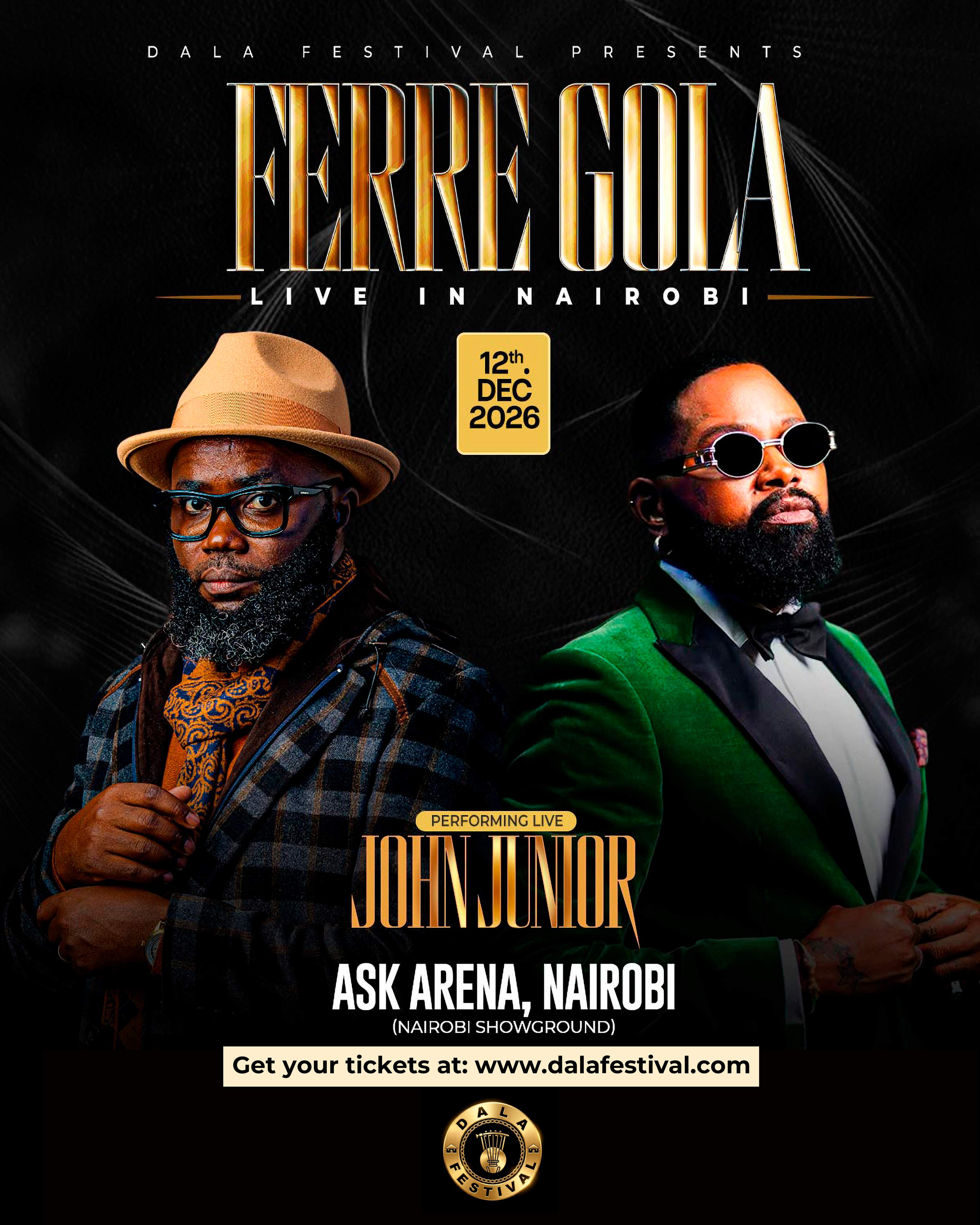 FERRE GOLA LIVE IN NAIROBI - Poster 4