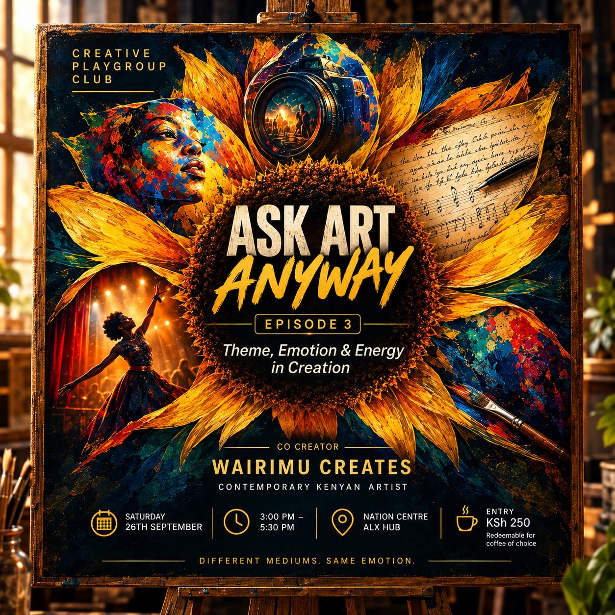 ASK ART ANYWAY - Poster 2
