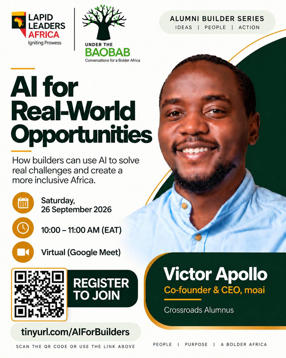 AI for Real World Opportunities - Poster 1