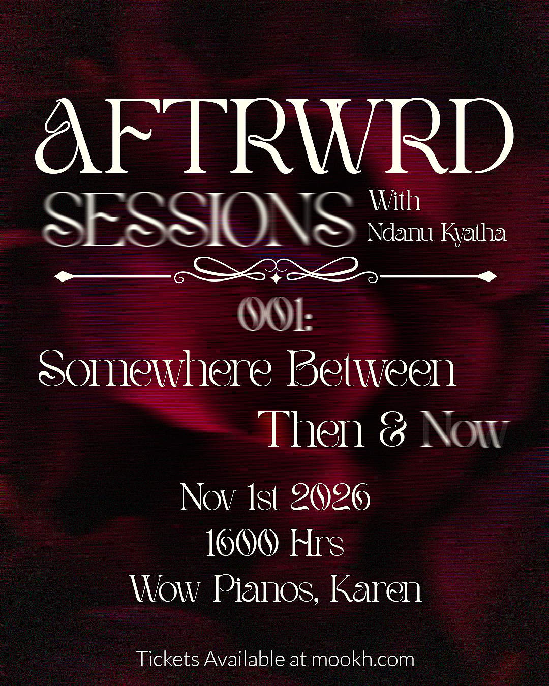 AFTRWRD SESSIONS  - Poster 1