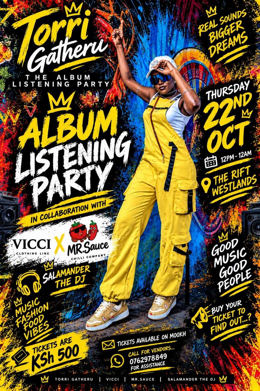 The TG Listening Party - Poster 1