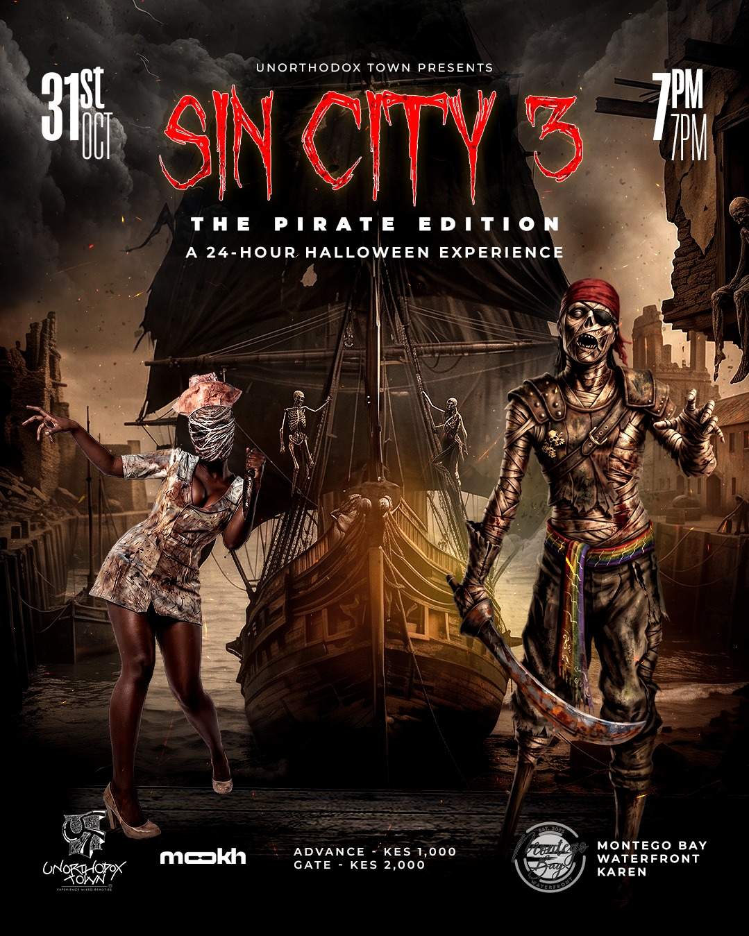 SIN CITY 3- The Pirate Edition - Poster 1