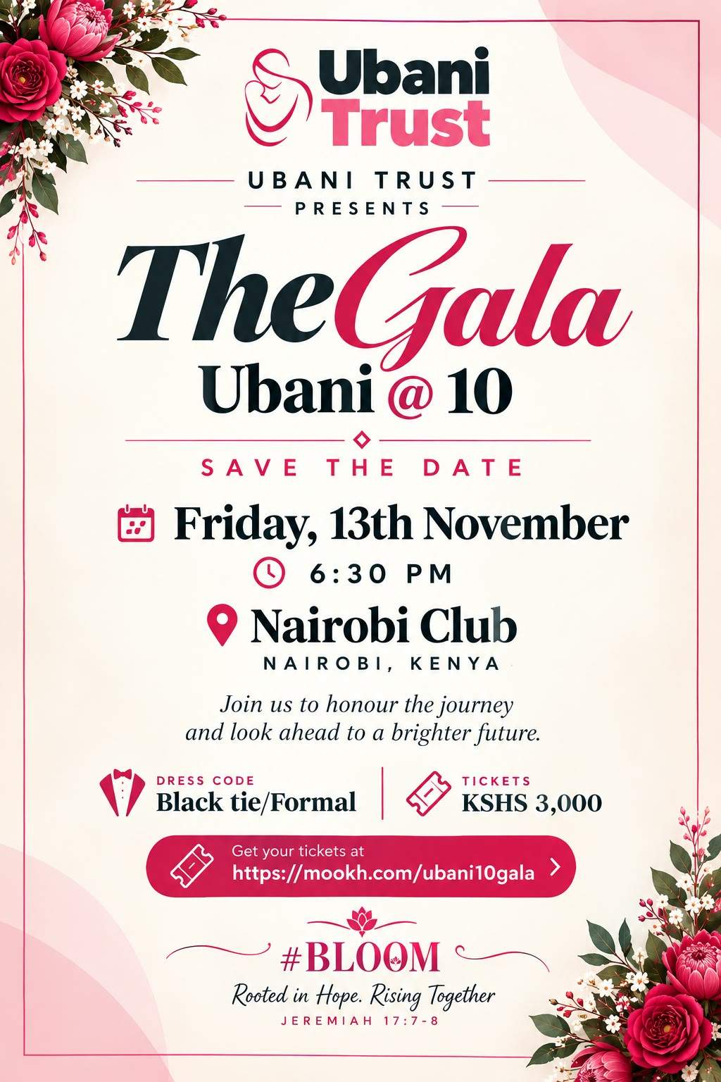 Ubani@10 Gala  - Poster 1