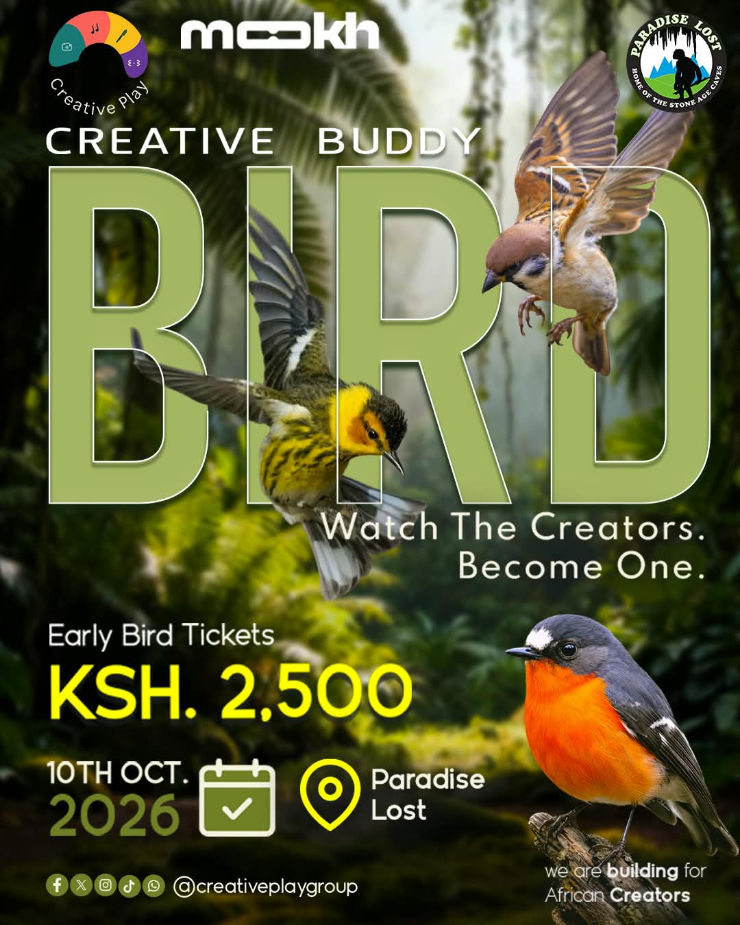 Creative Buddy Bird - Poster 1