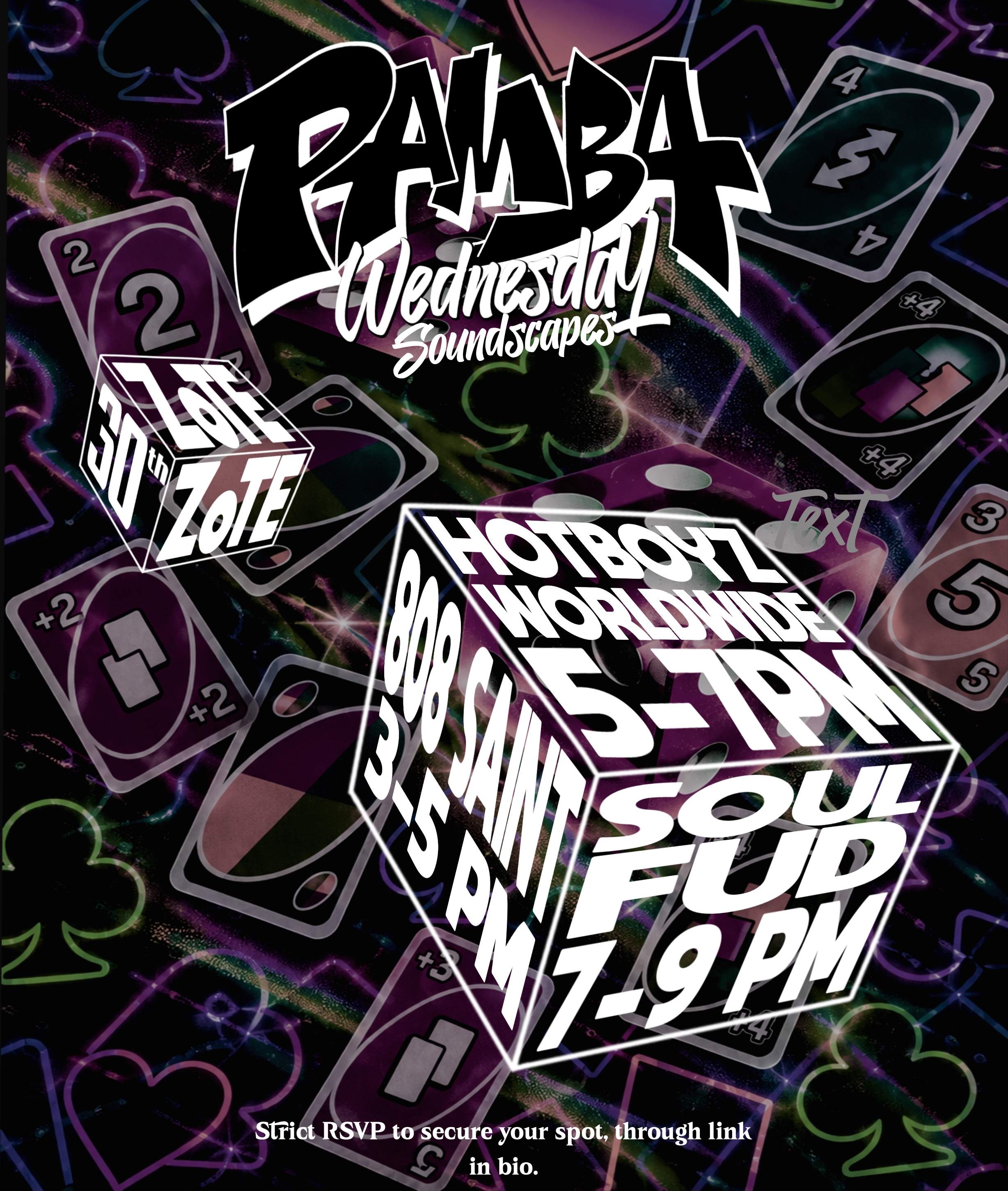 PAMBA WEDNESDAY - ZOTE ZOTE - Poster 1