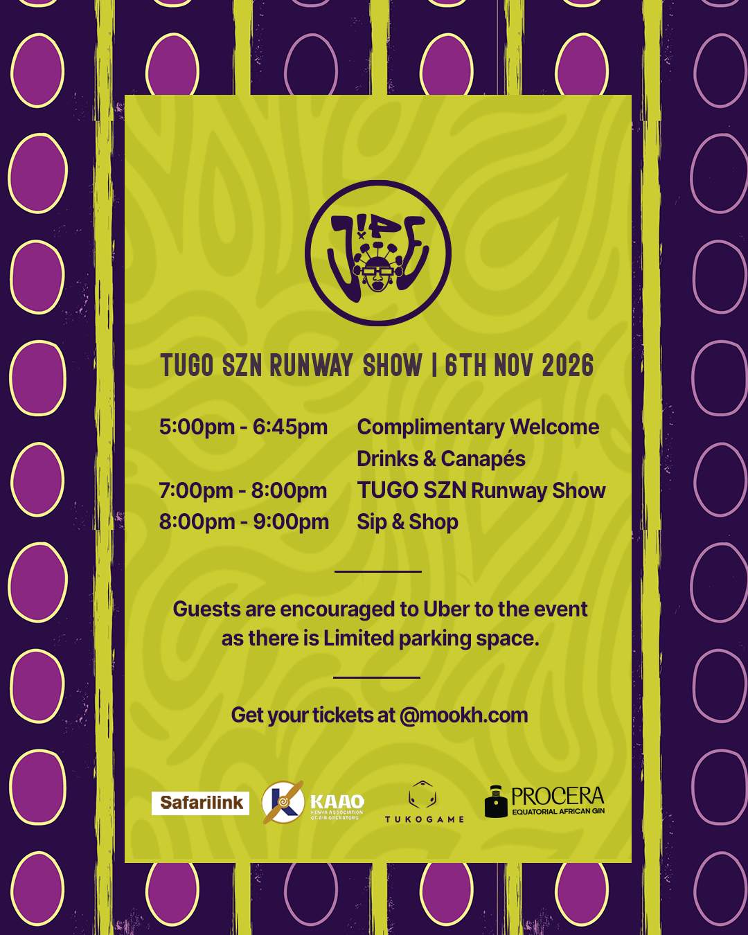 TUGO SZN RUNWAY SHOW - Poster 2