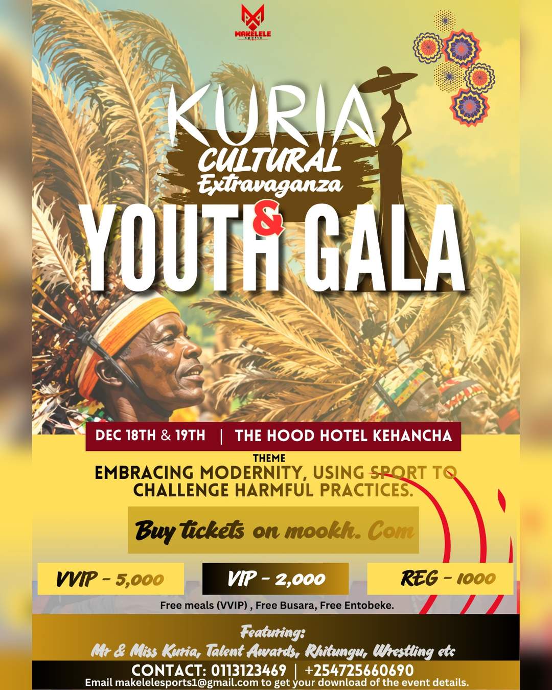 Kuria Cultural Extravaganza & Youth Gala - Poster 1