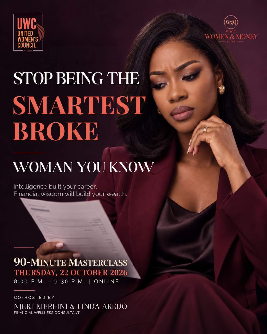 Women & Money Masterclass 2026 - Poster 1