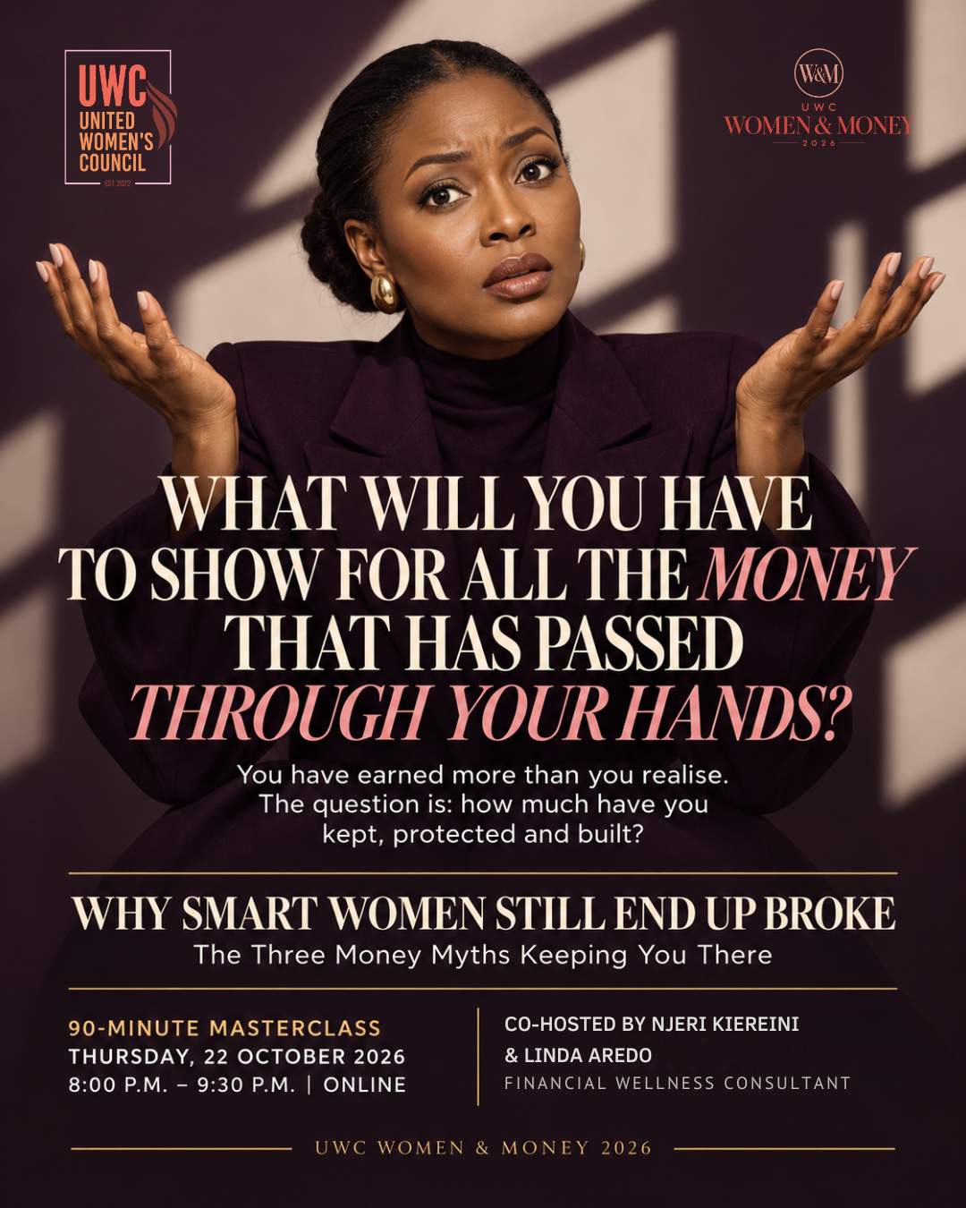 Women & Money Masterclass 2026 - Poster 2