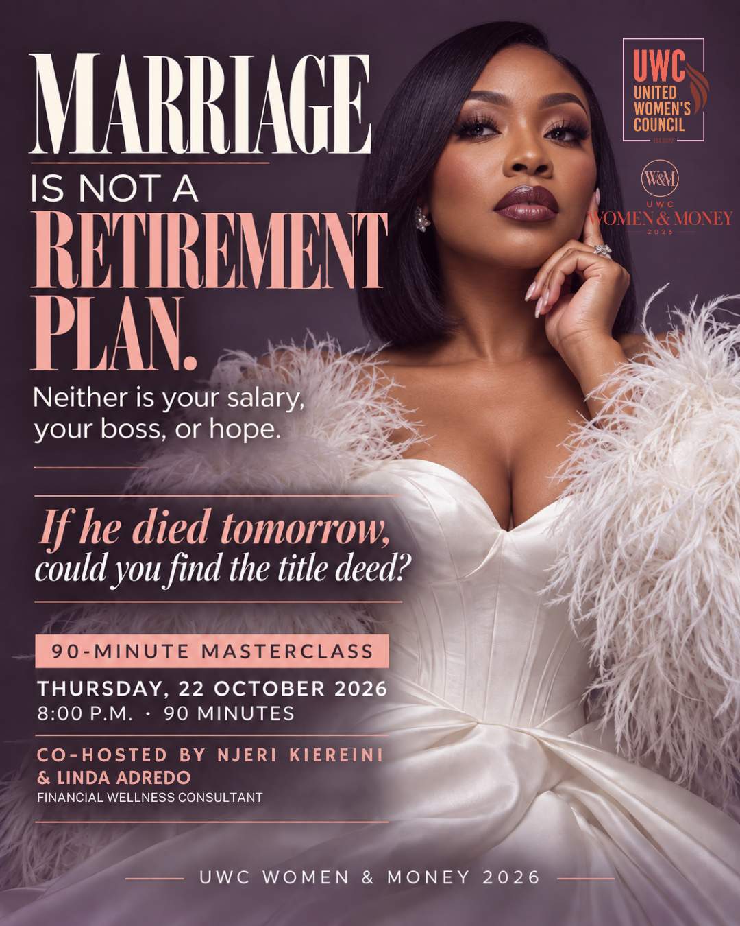 Women & Money Masterclass 2026 - Poster 3