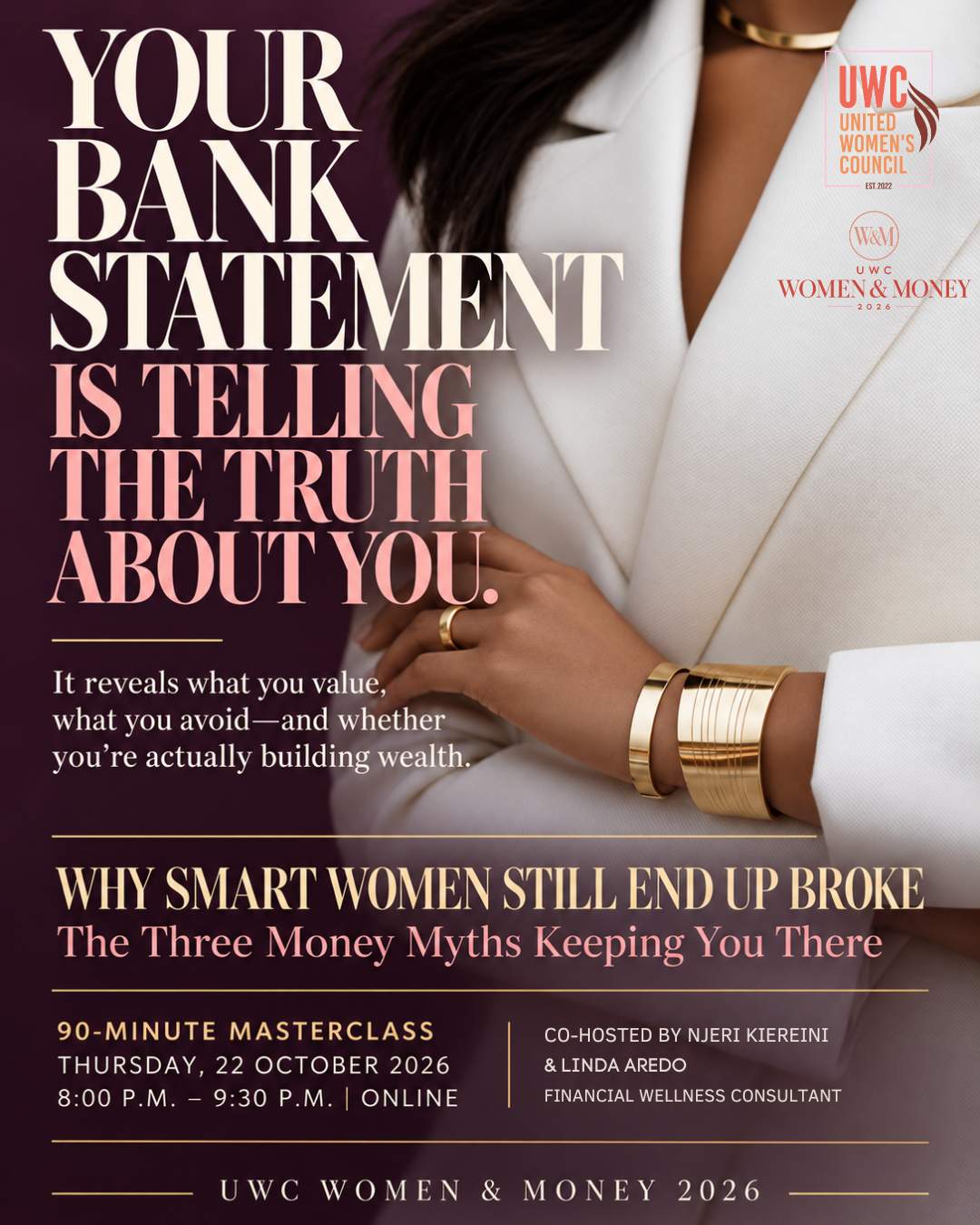 Women & Money Masterclass 2026 - Poster 4