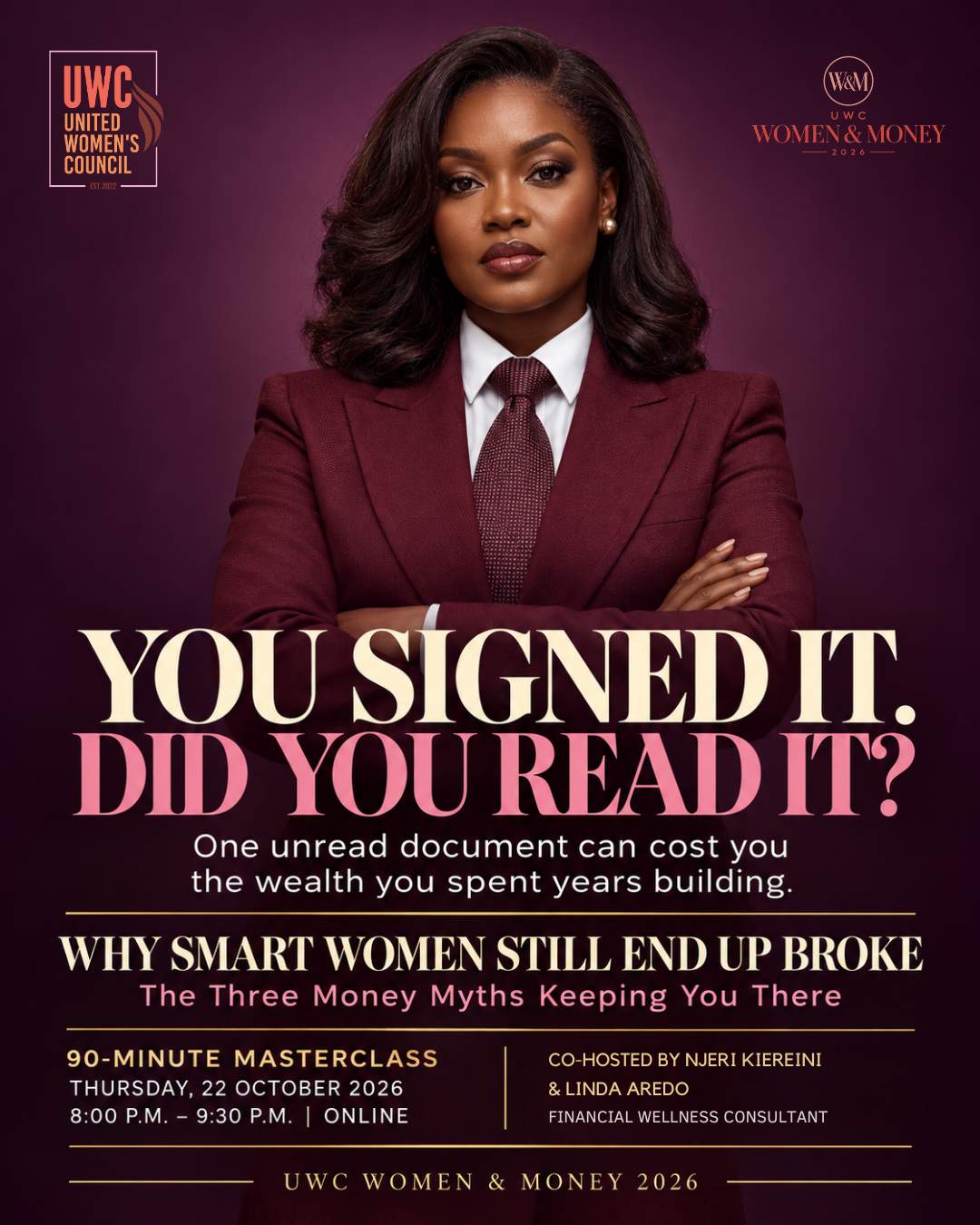 Women & Money Masterclass 2026 - Poster 5