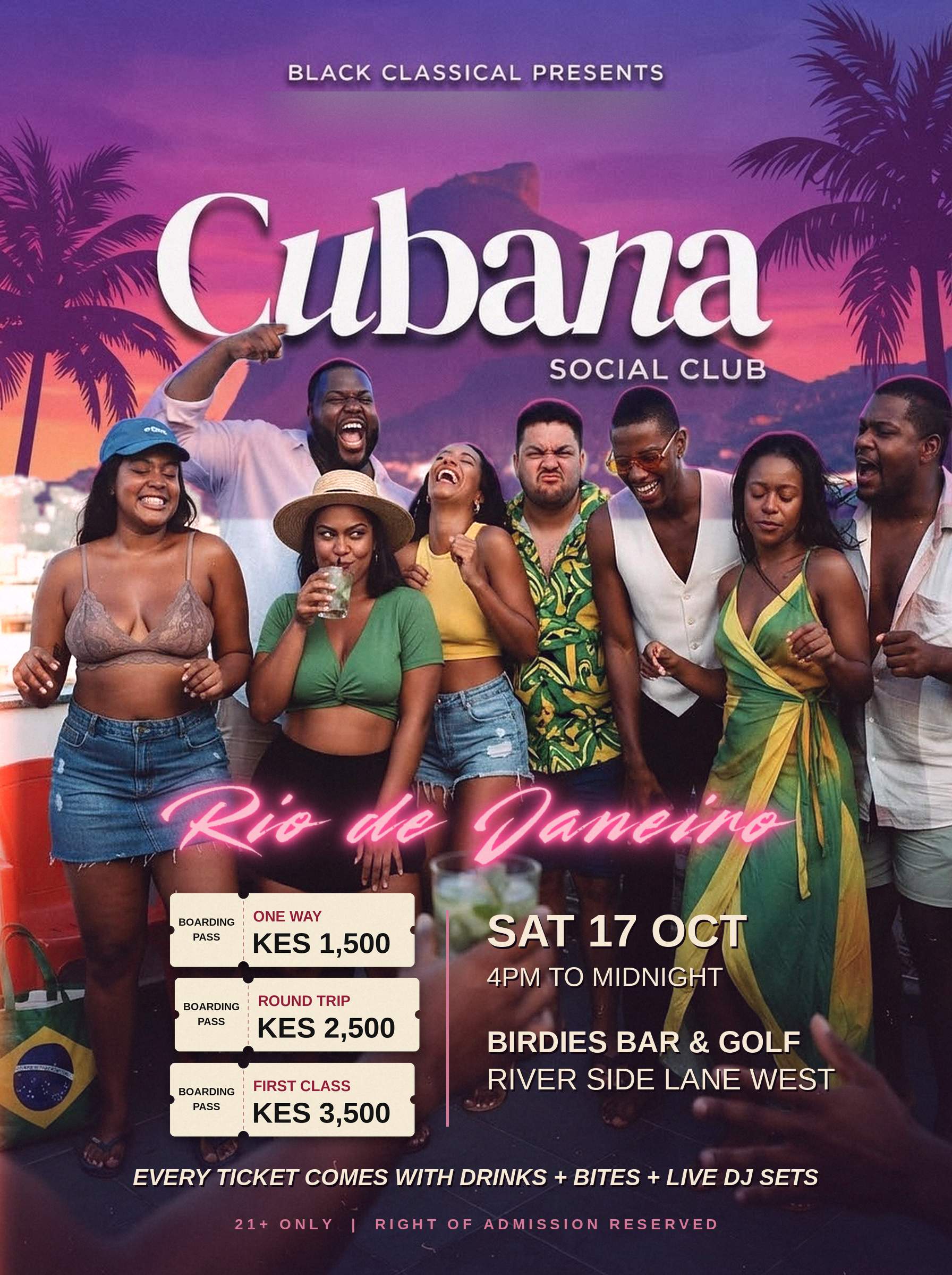Cubana Social Club, Vol. 1: Rio de Janeiro - Poster 1