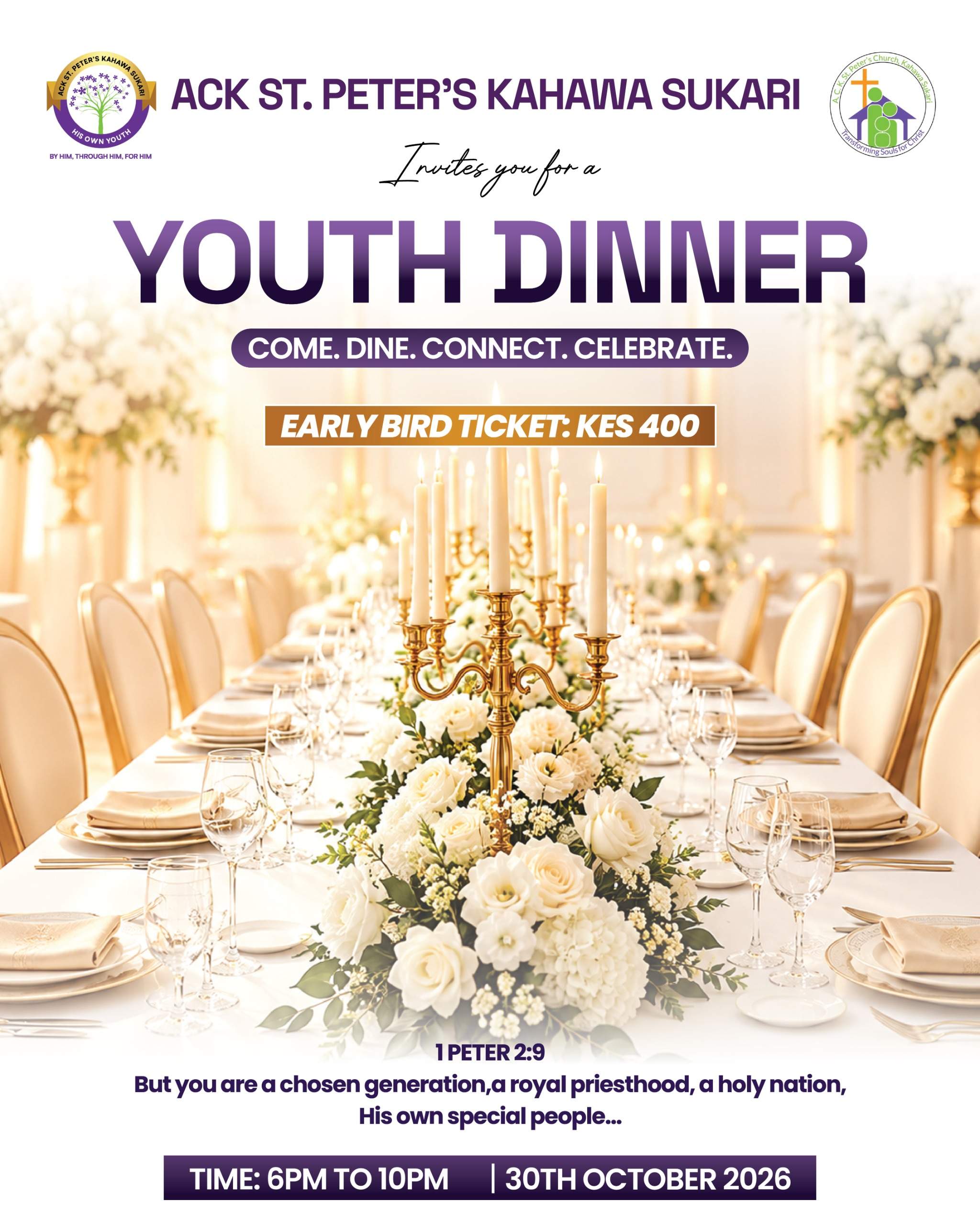 Youth Dinner - Poster 1