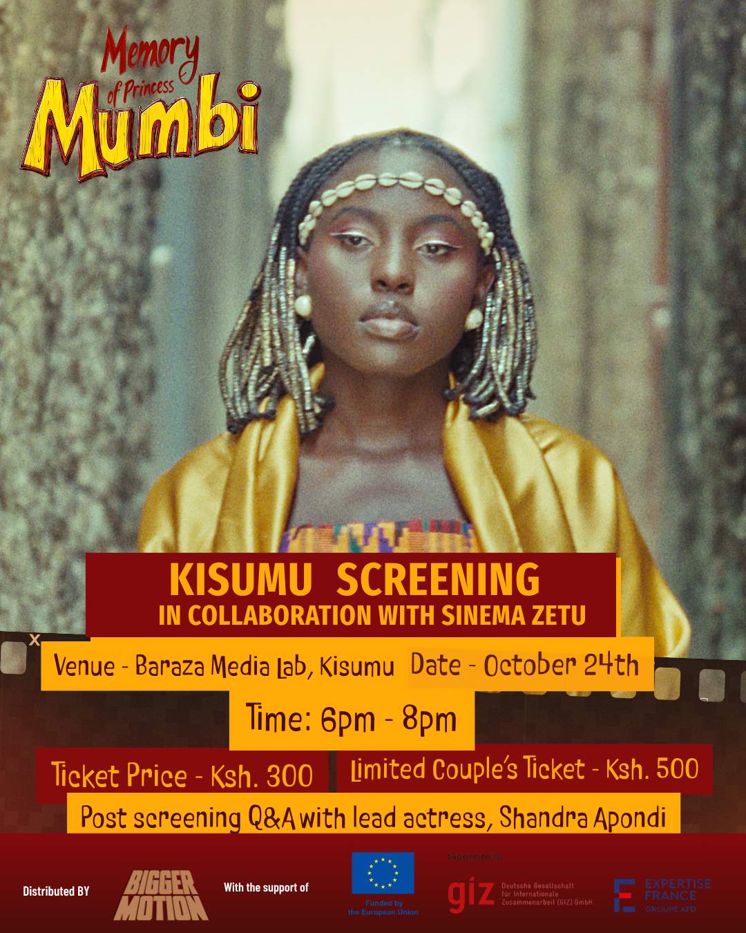 Memory of Princess Mumbi - KISUMU SCREENING - Poster 1